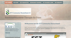 Desktop Screenshot of eft-paartherapie.de