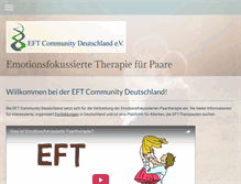 Tablet Screenshot of eft-paartherapie.de